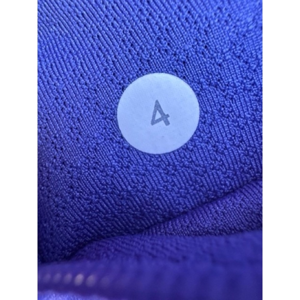 Lululemon Run Stay Warm Purple Asymmetrical Zip Hoodie Hoodie SZ 4 Athleisure - Picture 9 of 10